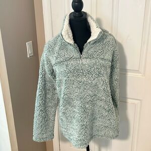 Peach love pullover jacket medium